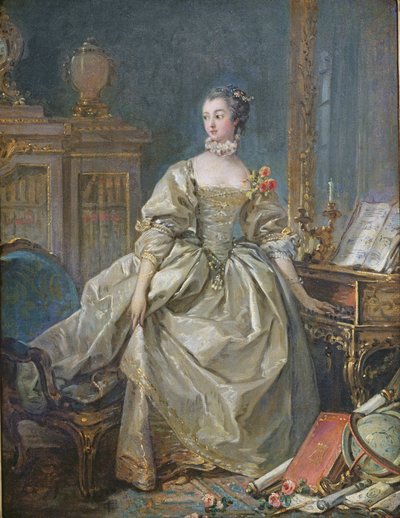 Madame de Pompadour by François Boucher